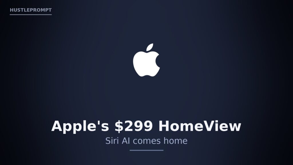 Apple HomeView 99 Siri AI smart home hub featured image