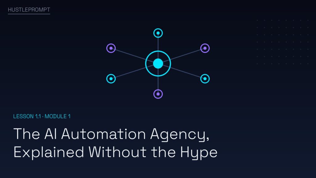 Lesson 1: What Is an AI Automation Agency — course cover