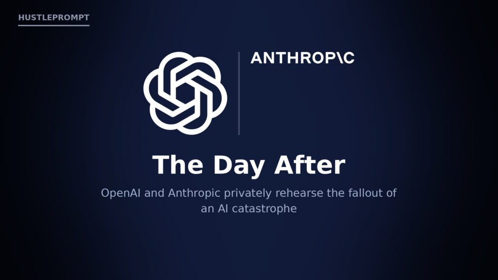 OpenAI Anthropic War Game Day After AI Disaster