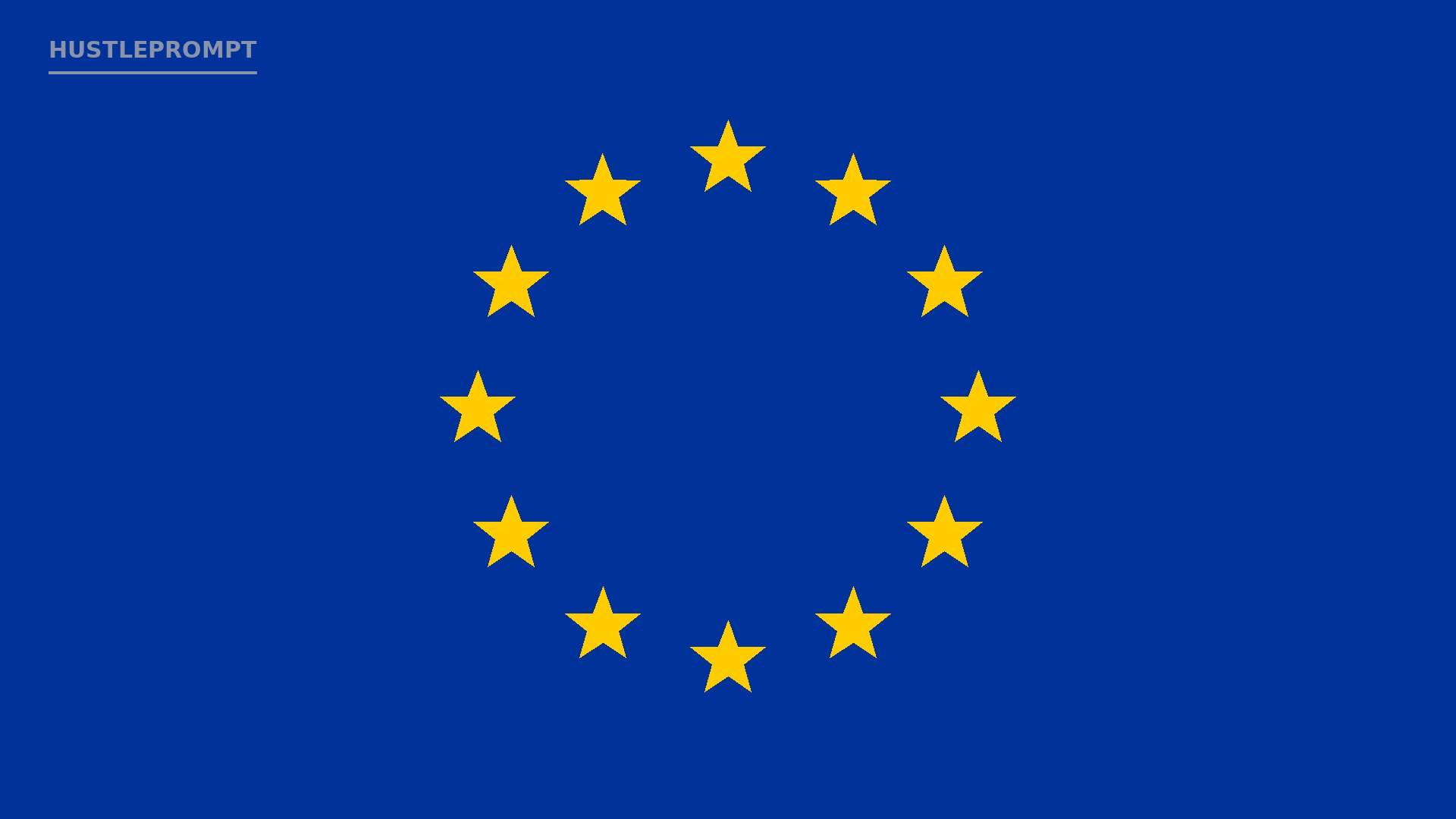 European Union flag emblem