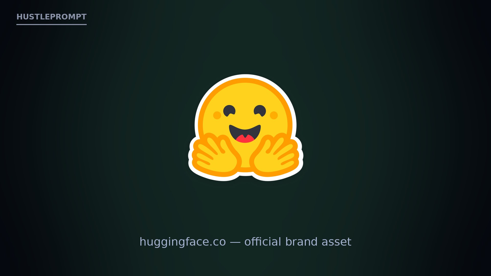 Hugging Face official brand logo
