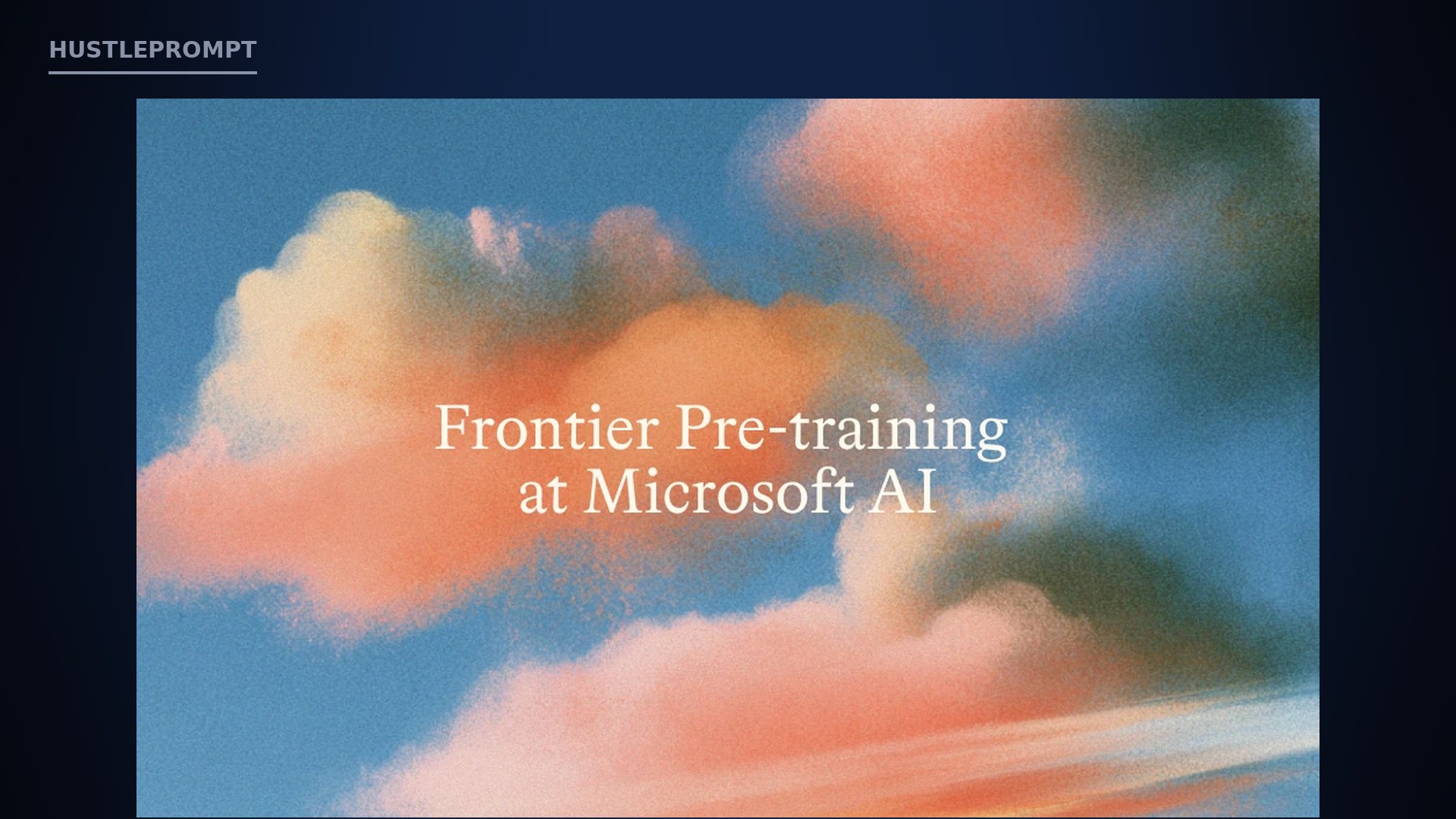 Official announcement visual from Microsoft AI Lab Notes, October 15, 2026
