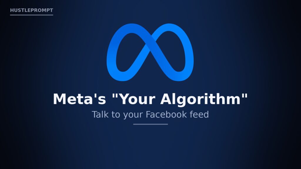 Meta Your Algorithm on Facebook - featured image