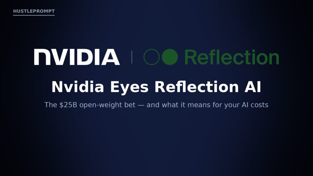 Nvidia in Talks to Buy Open-Weight AI Lab Reflection