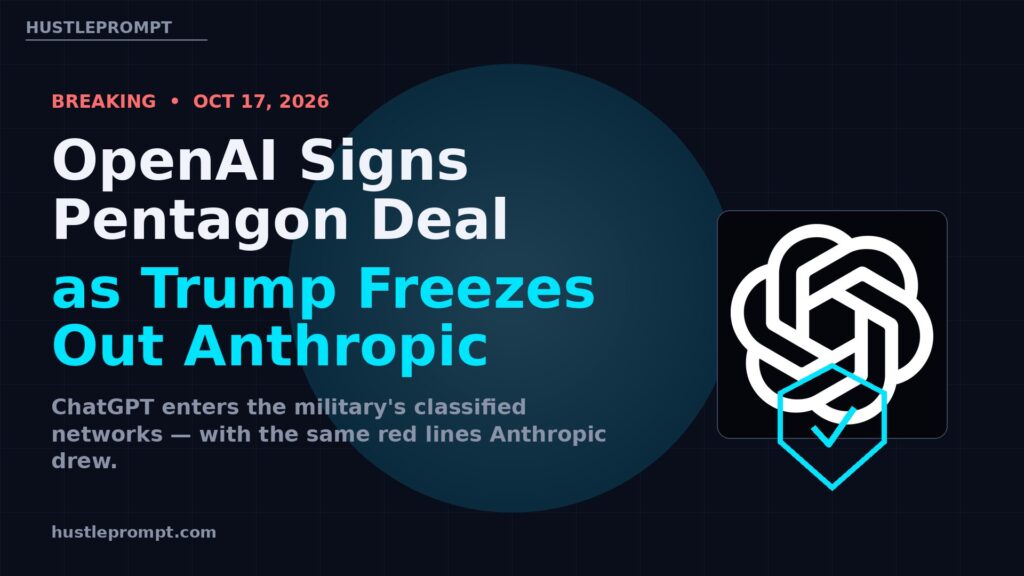 OpenAI Pentagon deal breaking news
