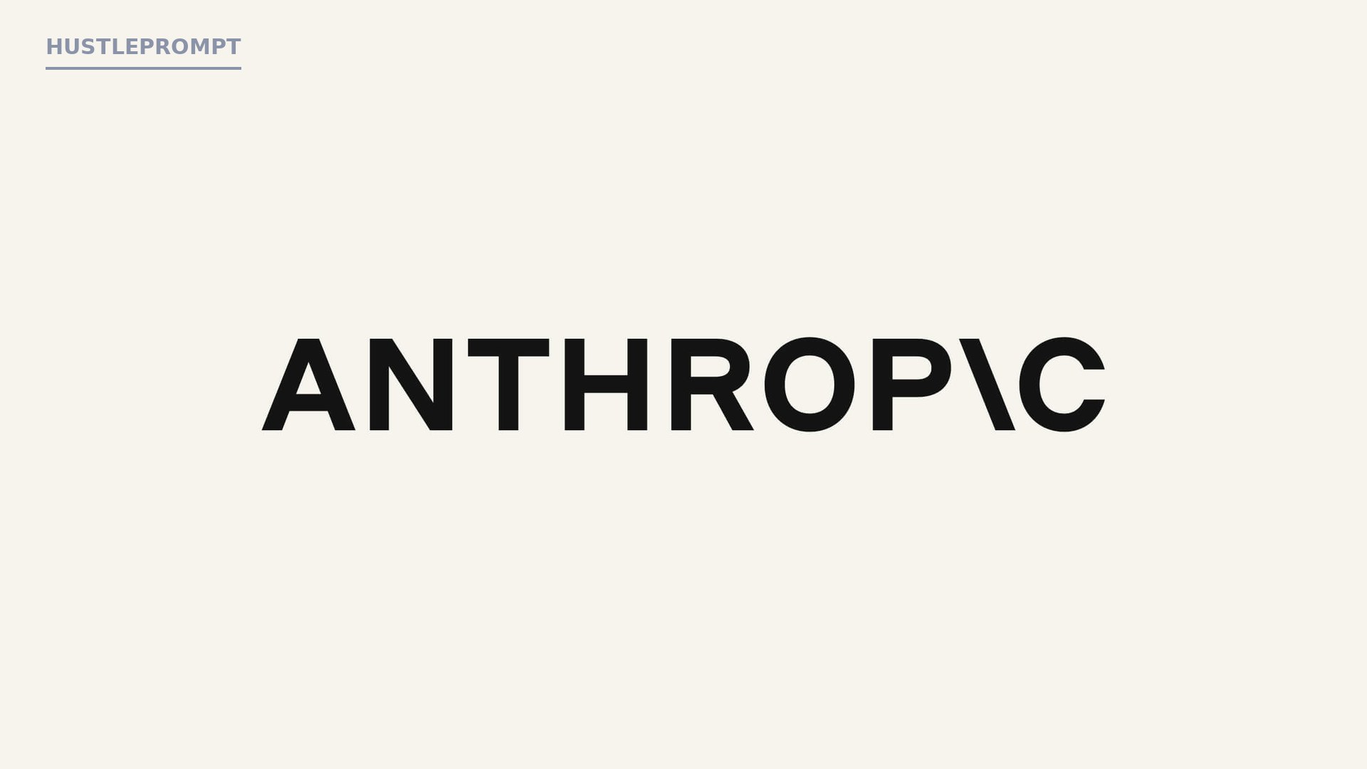 Anthropic official branding