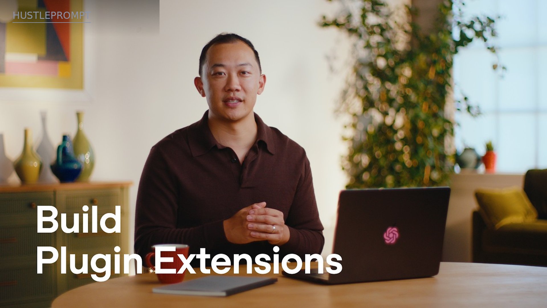 Official thumbnail of OpenAI's Build Plugins for ChatGPT video