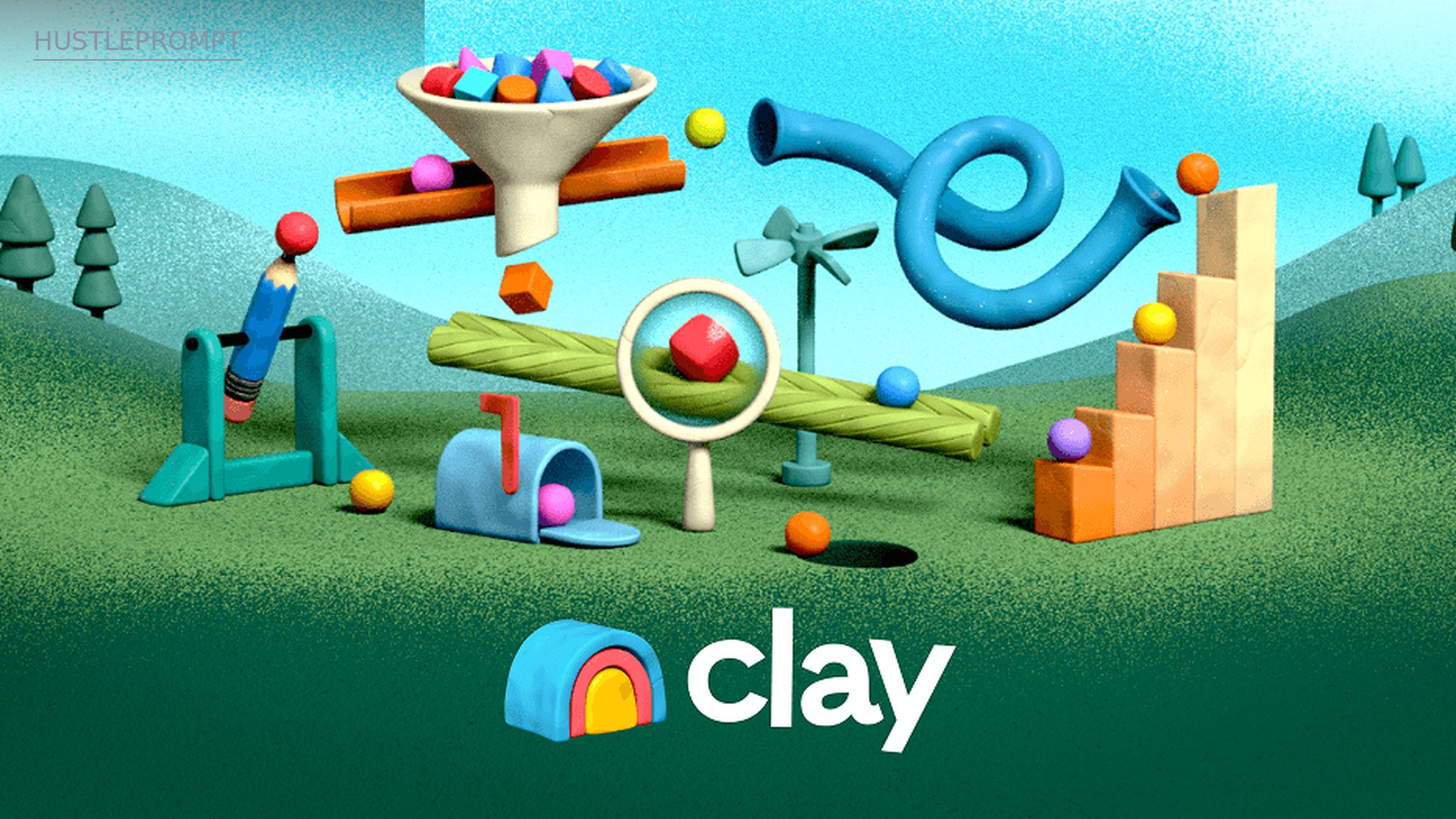 Clay interface with AI enrichment columns building a personalized lead list