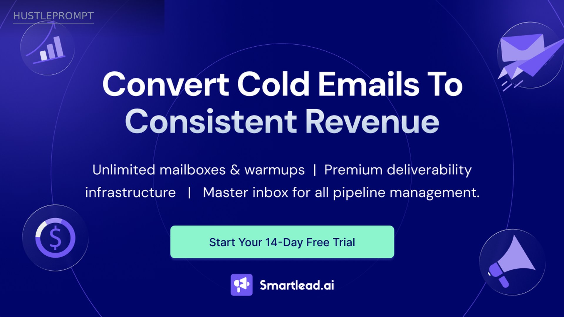 Smartlead master inbox and campaign dashboard for cold email outreach